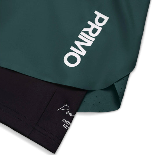 Primo E.S.C. (Elite Strikers Club) Compression Shorts - Forest Green