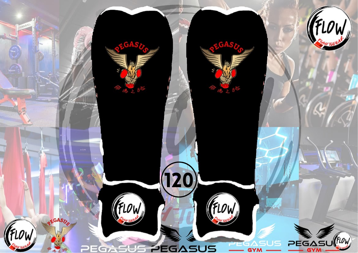 Pegasus Gym - Pullover Shin Guards