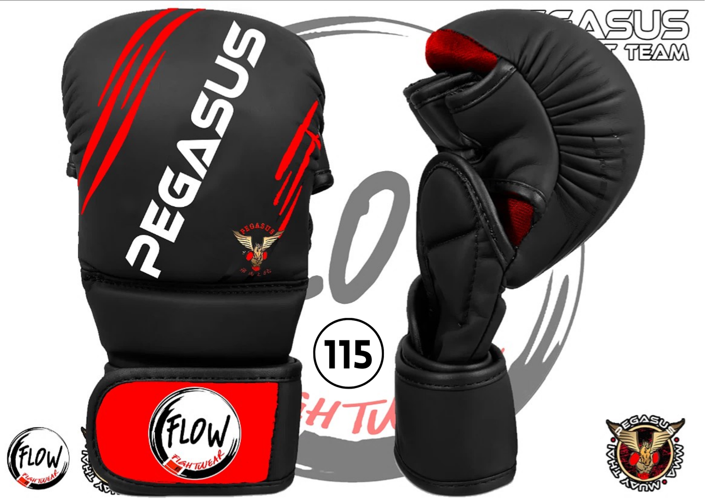 Pegasus Gym - 8oz MMA Gloves