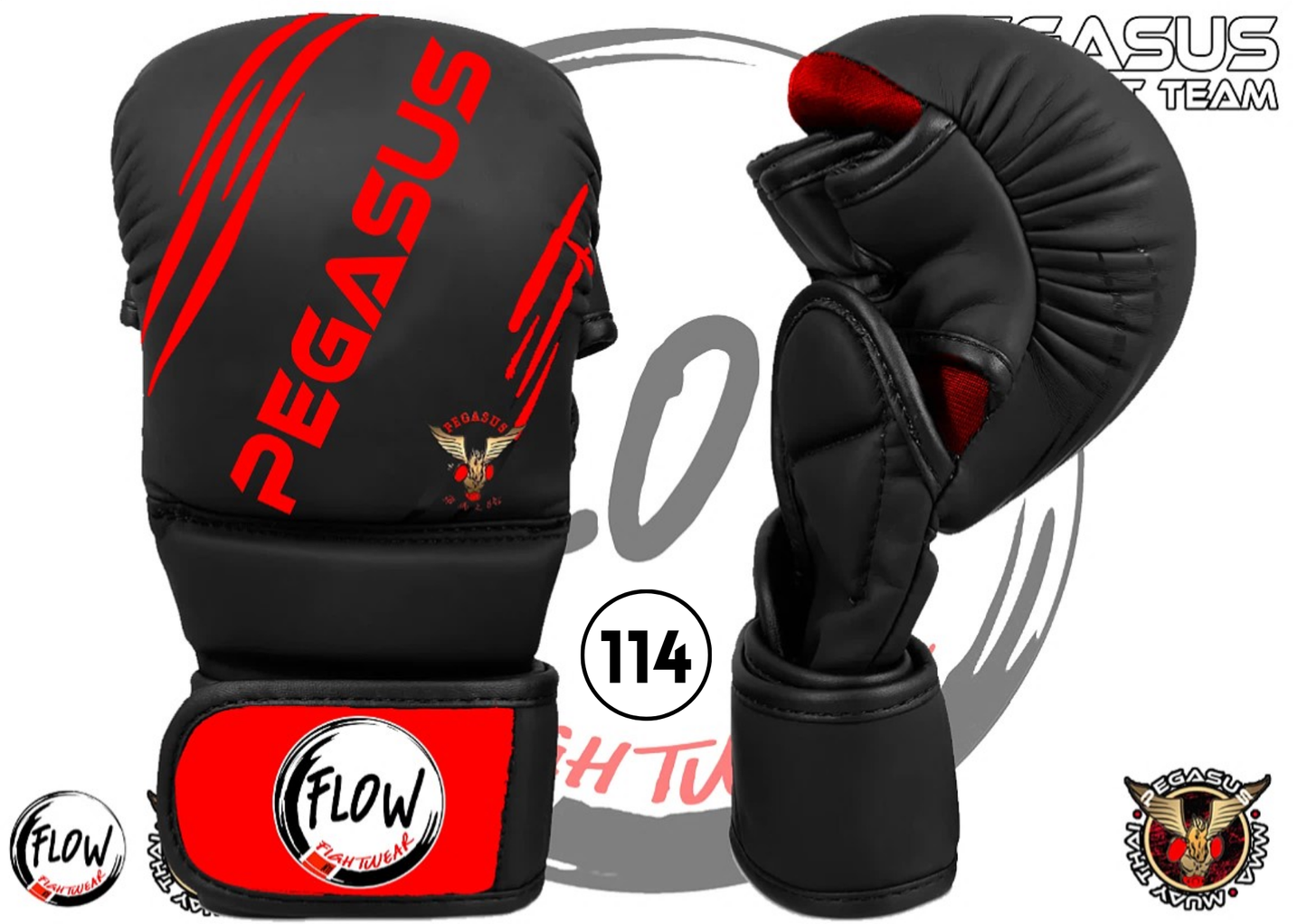 Pegasus Gym - 8oz MMA Gloves