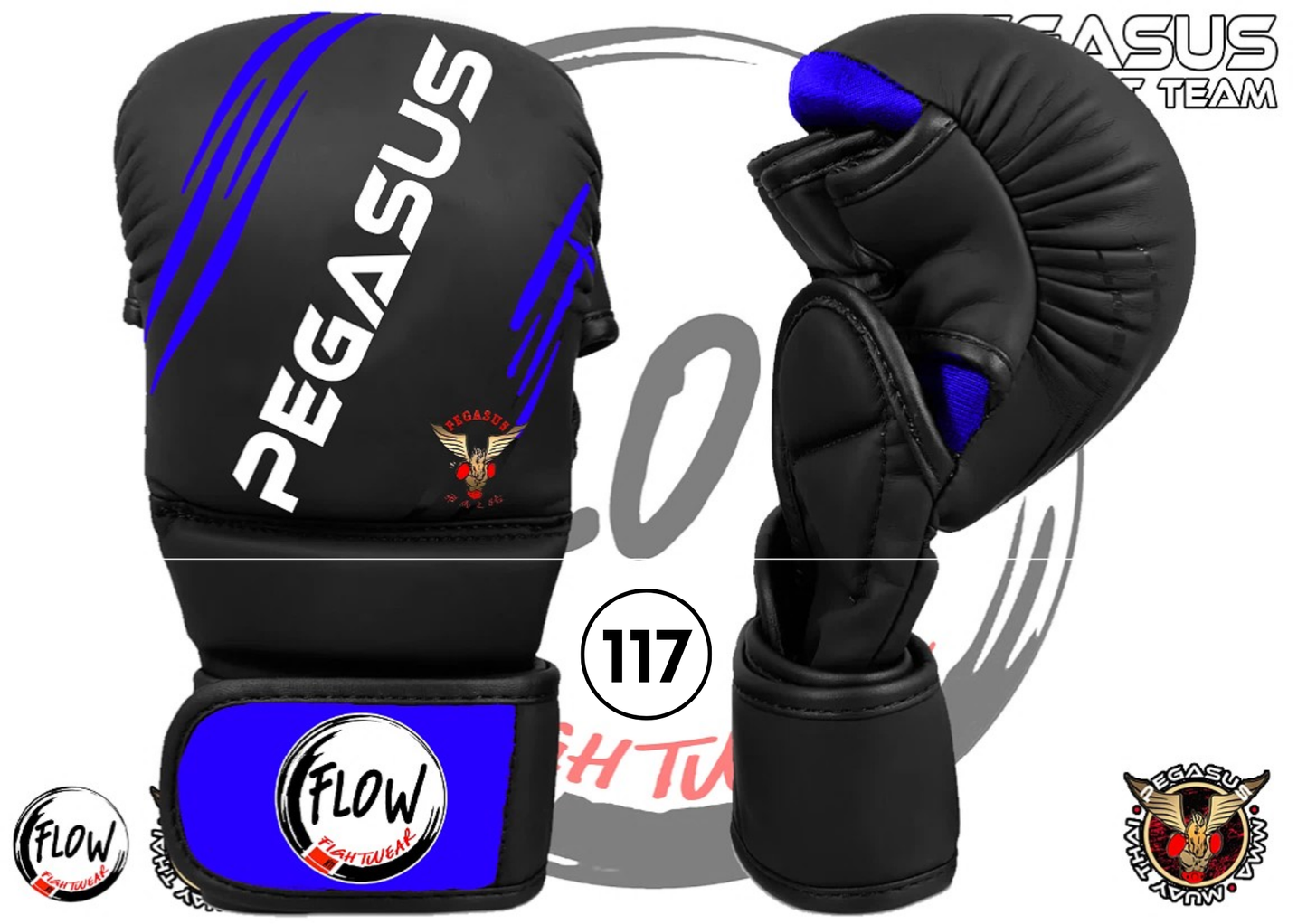 Pegasus Gym - 8oz MMA Gloves