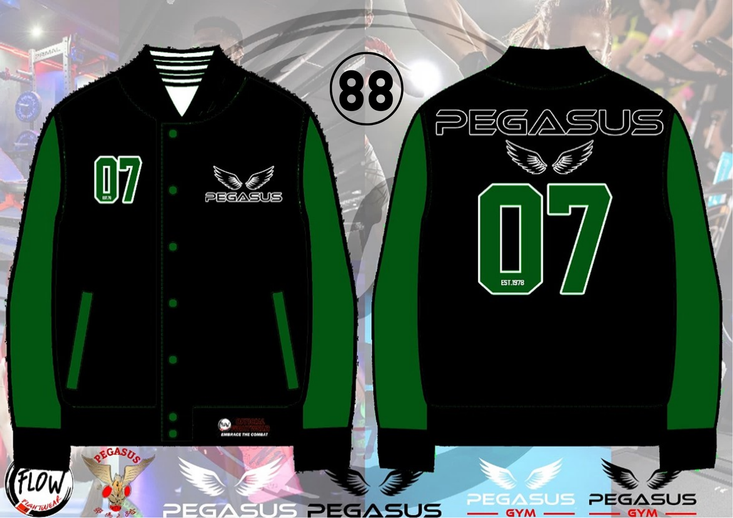 Pegasus Gym - Varsity Jacket