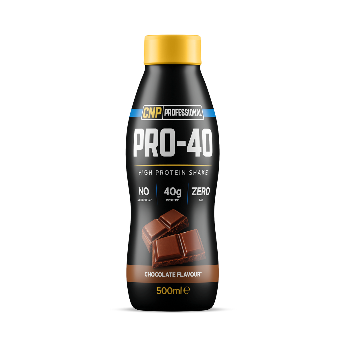 CNP PRO-40 Protein Shake — Case of 8 × 500ml – Chocolate