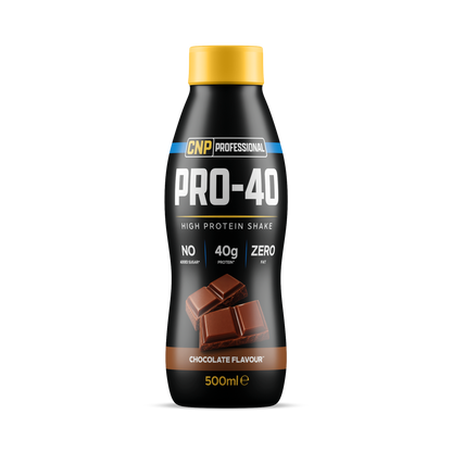 CNP PRO-40 Protein Shake — Case of 8 × 500ml – Chocolate