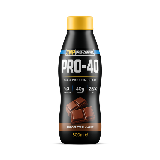 CNP PRO-40 Protein Shake — Case of 8 × 500ml – Chocolate