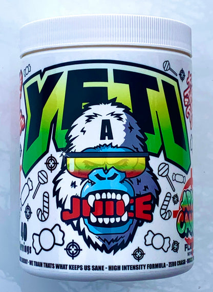 Gorillalpha Yeti Juice Pre-Workout 480g – Apple Candy