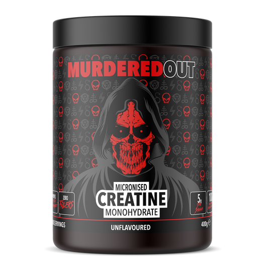 Murdered Out Creatine Monohydrate 400g – Unflavoured