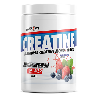 PER4M Flavoured Creatine 400g – Berry Blast