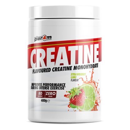 PER4M Flavoured Creatine 400g – Strawberry Lime