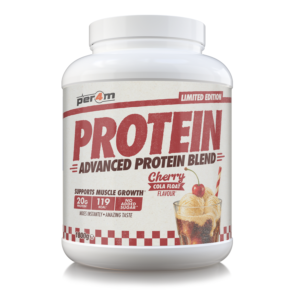 PER4M Advanced Protein Blend 1.8kg – Cherry Cola Float