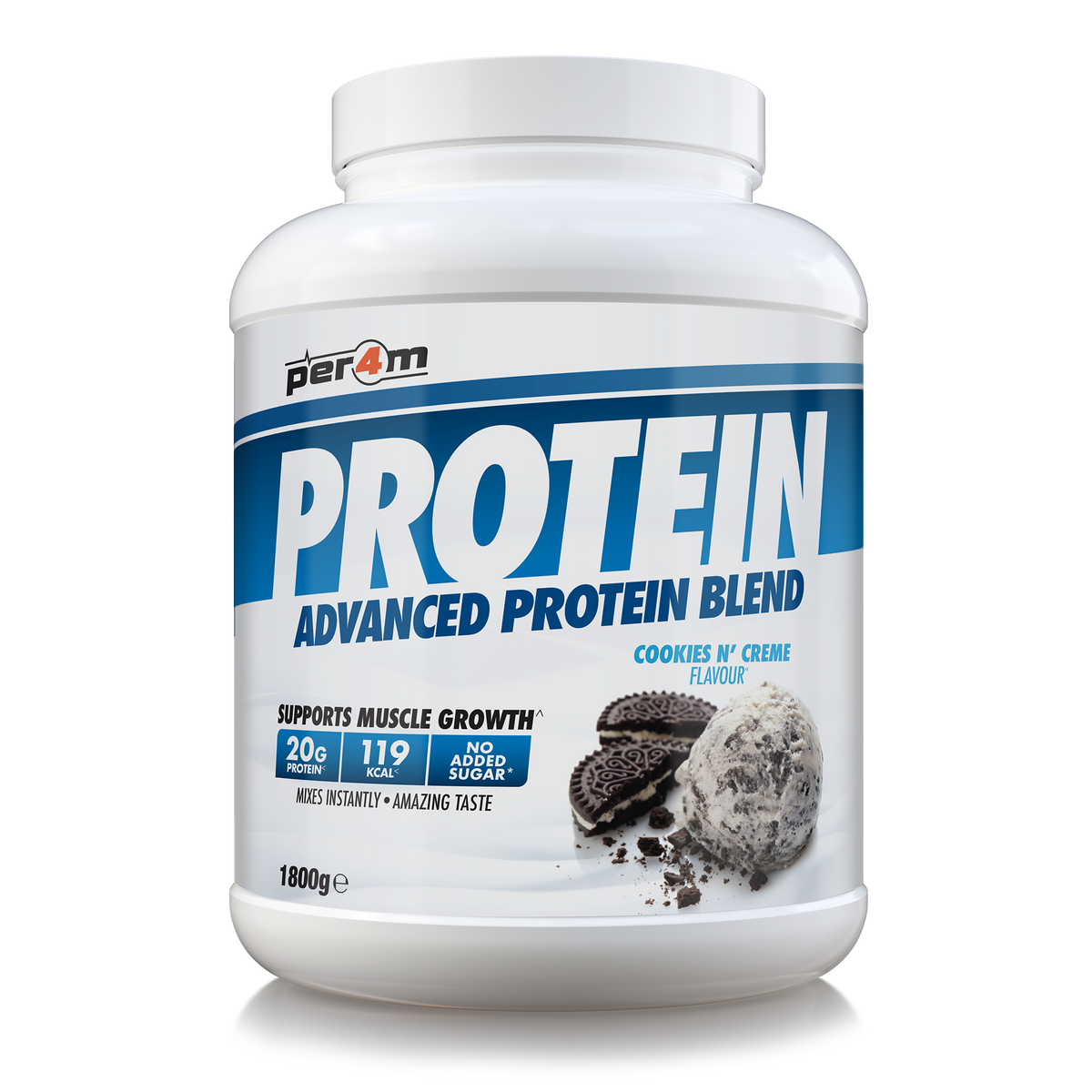 PER4M Advanced Protein Blend 1.8kg – Cookies N Creme