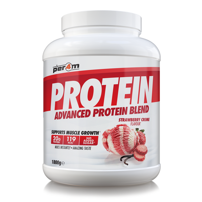 PER4M Advanced Protein Blend 1.8kg – Strawberry Creme