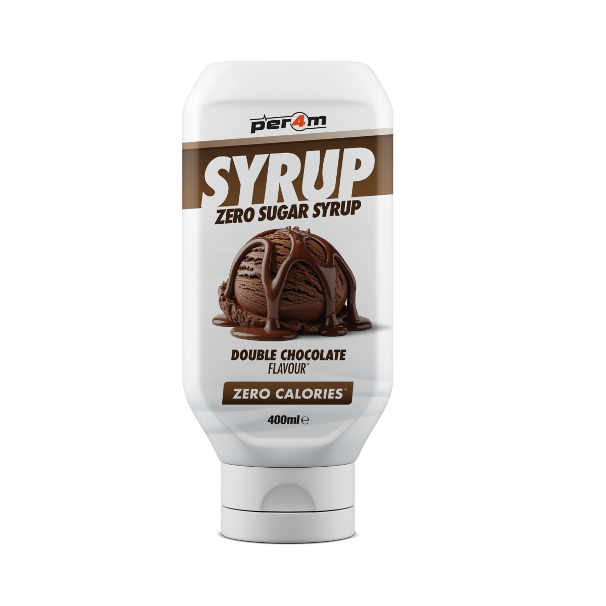 PER4M Zero Syrups 400ml – Double Chocolate