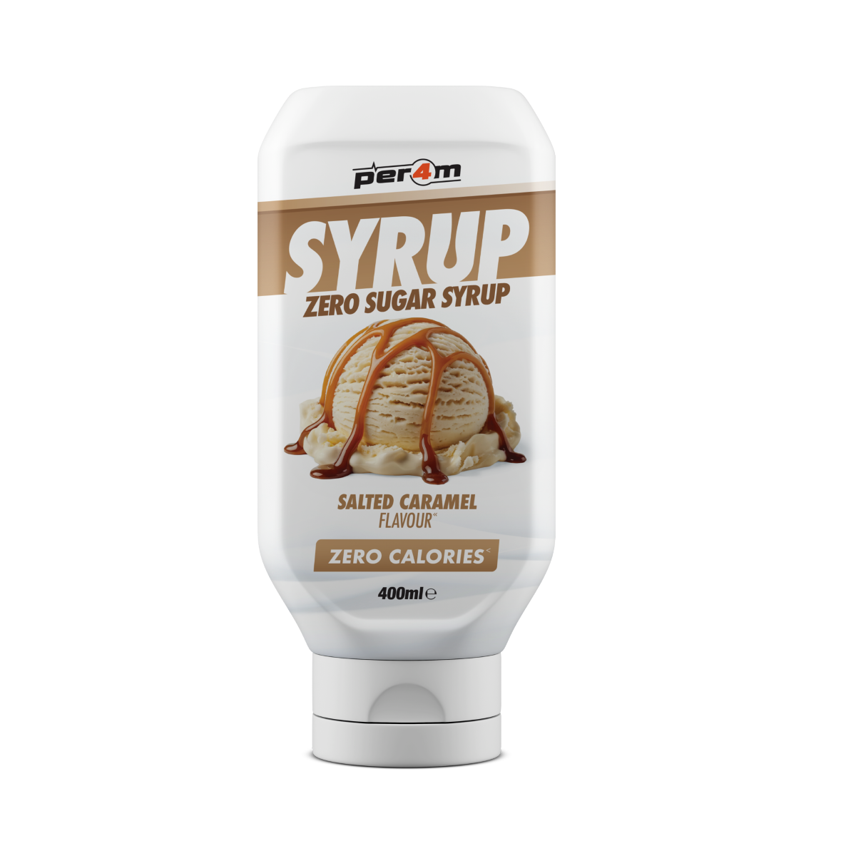 PER4M Zero Syrups 400ml – Salted Caramel