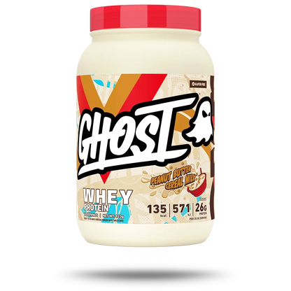 GHOST® WHEY | PEANUT BUTTER CEREAL MILK®