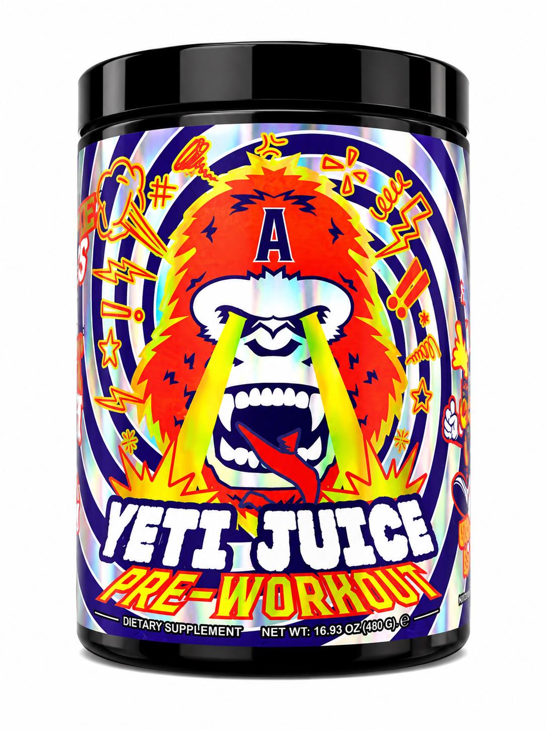 Gorillalpha Yeti Juice Pre-Workout 480g – Ultimate Energy