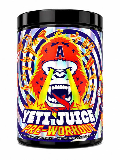 Gorillalpha Yeti Juice Pre-Workout 480g – Ultimate Energy