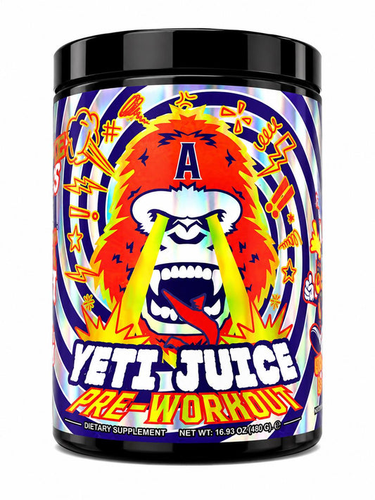 Gorillalpha Yeti Juice Pre-Workout 480g – Ultimate Energy