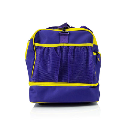 Fairtex BAG2 Heavy Duty Gym Bag Purple-Yellow