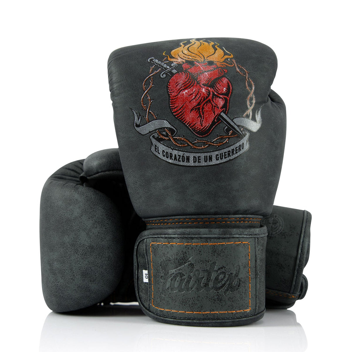 Fairtex X Tom Atencio Heart of The Warrior Boxing Gloves