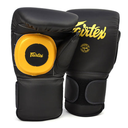 Fairtex BGV13 Coach Sparring Gloves - Black-Gold