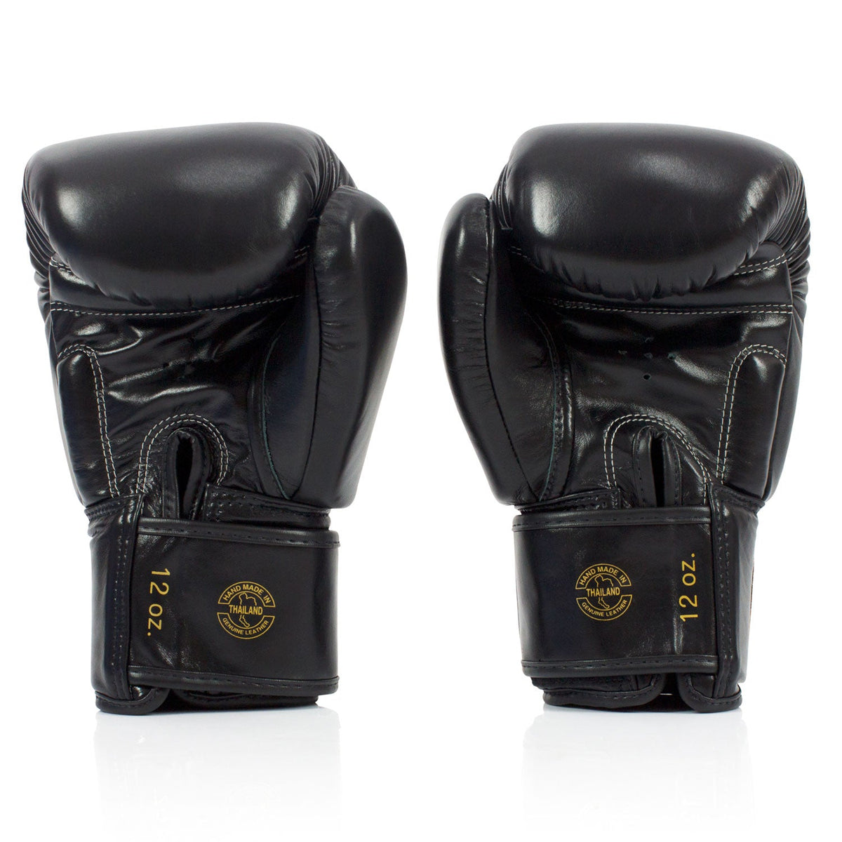 Fairtex BGV19 Deluxe Tight-Fit Boxing Gloves - Black