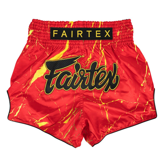 Fairtex BS1946 Muaythai Shorts - Red Inferno