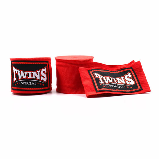 Twins Special CH5 4.5m Elastic Handwraps - Red
