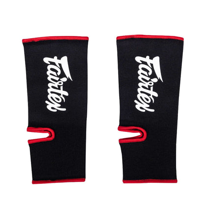 Fairtex AS3 Ankle Supports (Sized) - Black-Red