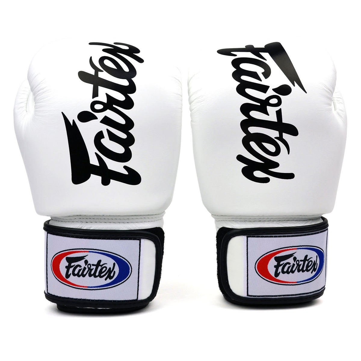 Fairtex BGV19 Deluxe Tight-Fit Boxing Gloves - White