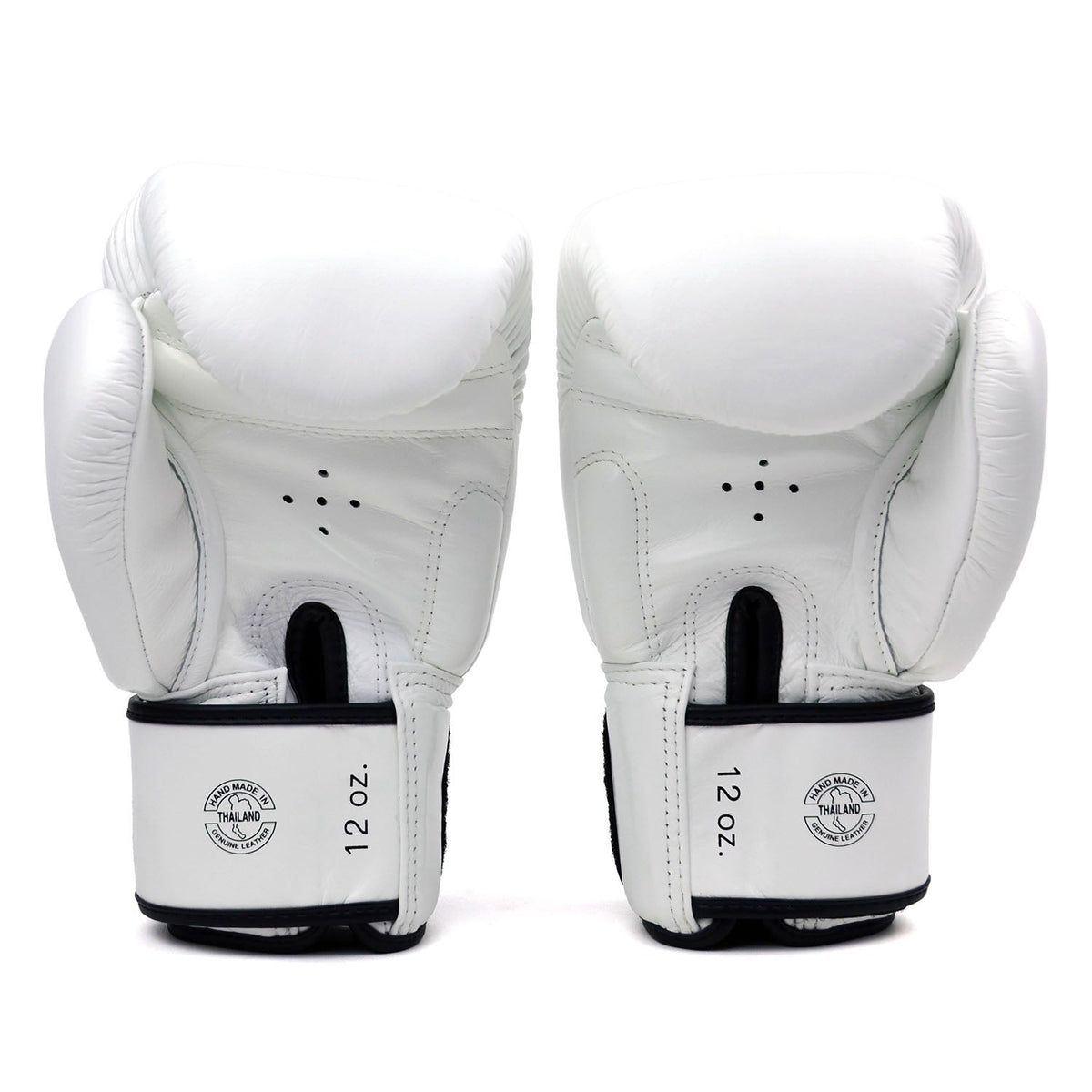 Fairtex BGV19 Deluxe Tight-Fit Boxing Gloves - White