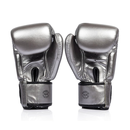 Fairtex BGV1C-PLUS Microfibre Boxing Gloves - Gun Metallic
