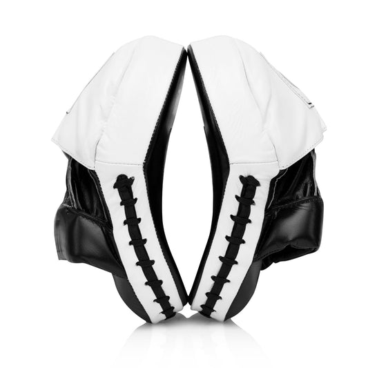 Fairtex FMV9 Contoured Focus Mitts - Black-White