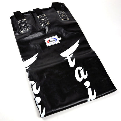 Fairtex HB6 6ft Muaythai Banana Bag - Black-White (UN-FILLED)