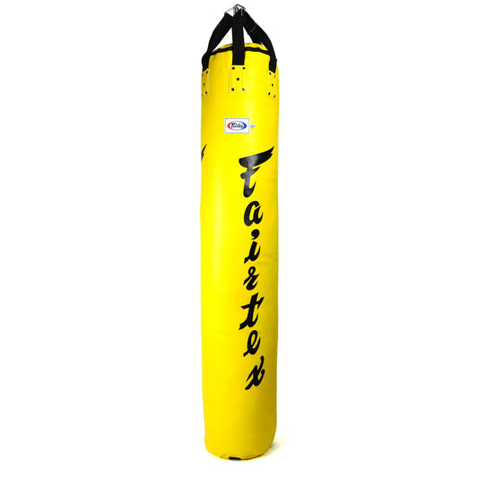 Fairtex HB6 6ft Muaythai Banana Bag - Yellow (UN-FILLED)