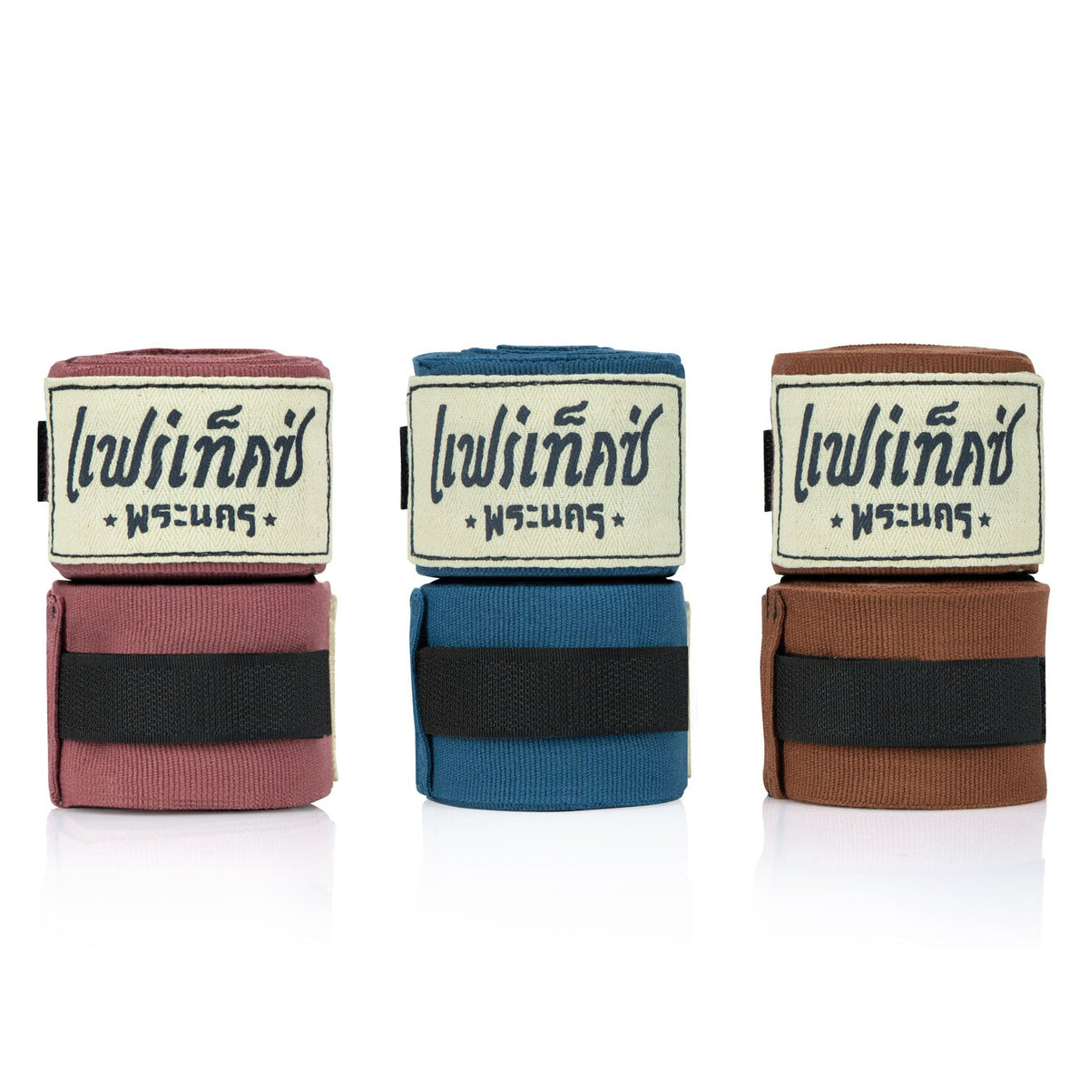 Fairtex HW2PN Phra Nakhon Retro Wraps - Set of 3 Pairs