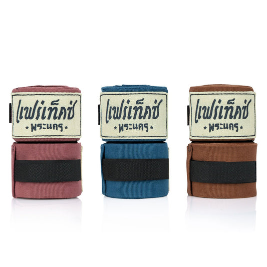 Fairtex HW2PN Phra Nakhon Retro Wraps - Set of 3 Pairs