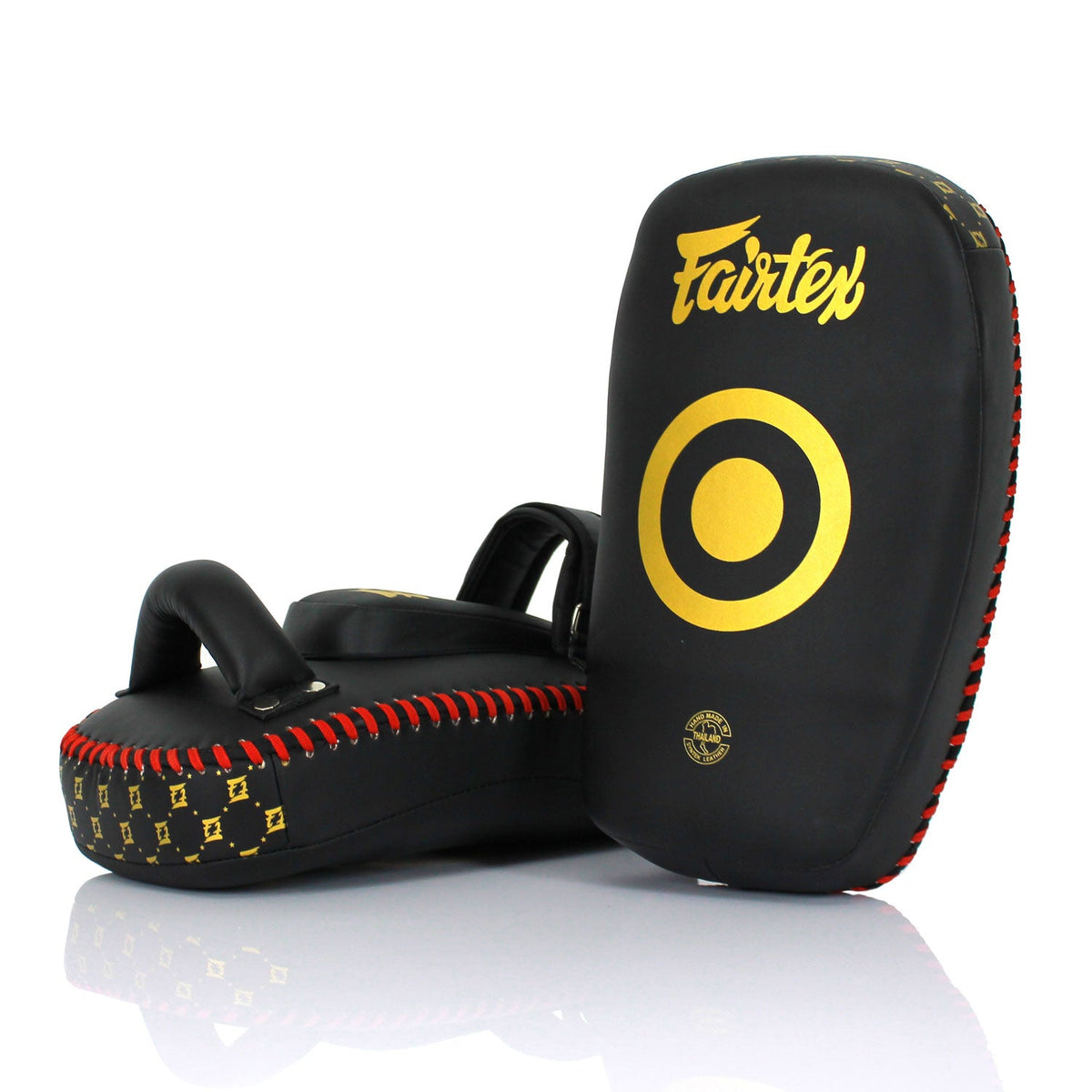 Fairtex KPLC6 Microfibre Thai Kick Pads Small - Black
