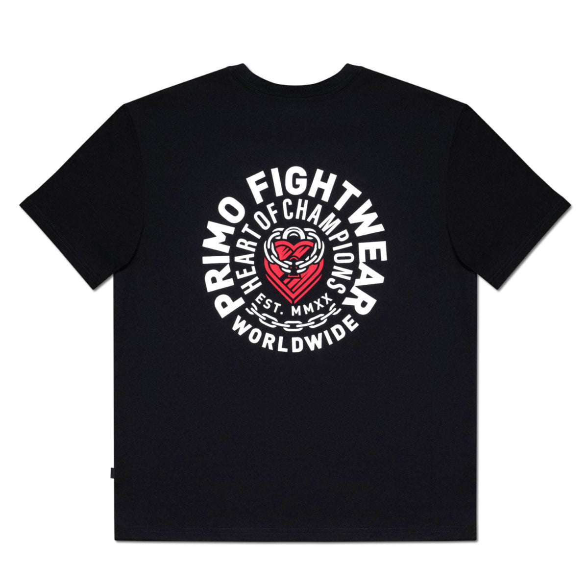 Primo T-Shirt - Heart Of Champions - Black