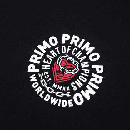 Primo T-Shirt - Heart Of Champions - Black