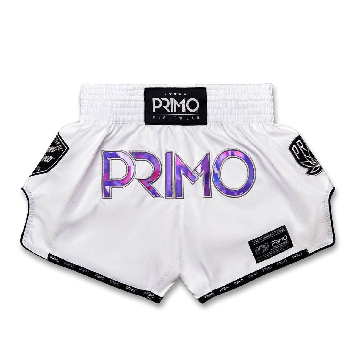 Primo Muay Thai Shorts - Hologram Series - Purple Haze
