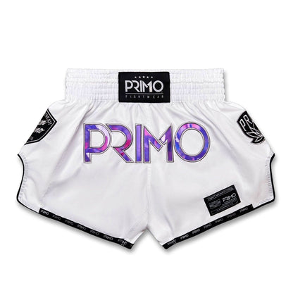 Primo Muay Thai Shorts - Hologram Series - Purple Haze