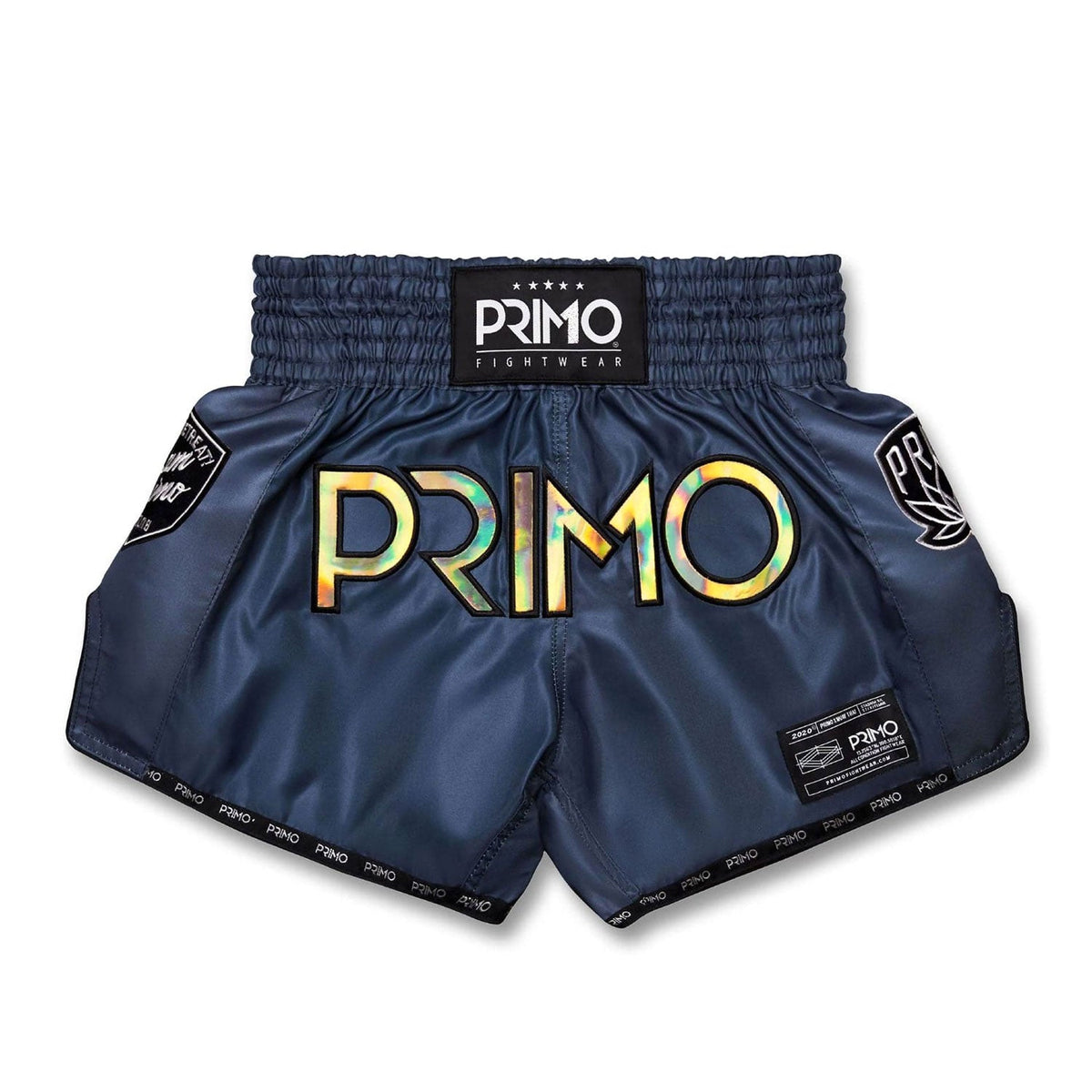 Primo Muay Thai Shorts - Hologram Series - Valor Grey
