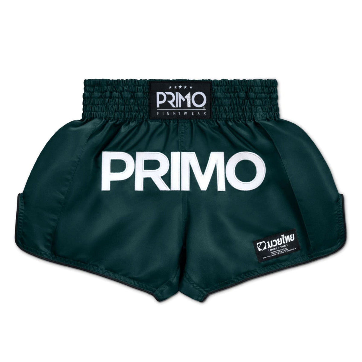 Primo Muay Thai Shorts - Mamba Series - Hunter Green