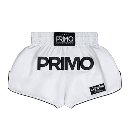 Primo Muay Thai Shorts - Mamba Series - White