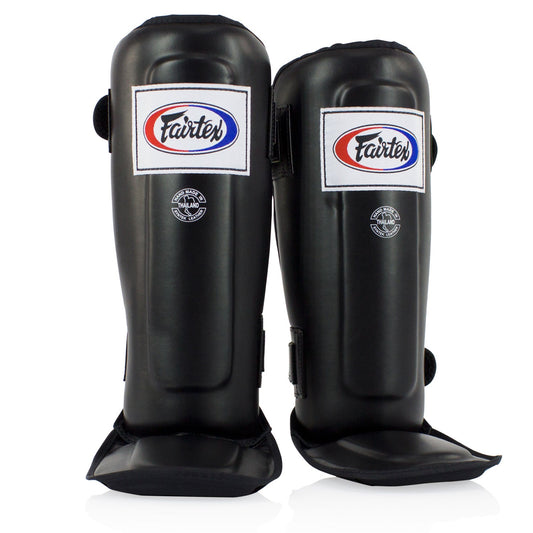 Fairtex SP3 Double Padded Shin Pads - Black