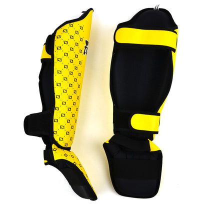 Fairtex SP5 Shin Pads - Yellow