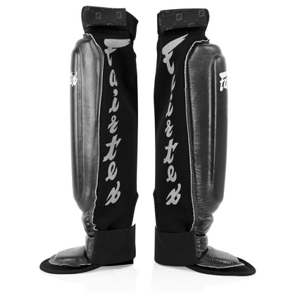 Fairtex SP6 Neoprene MMA Shin Pads - Black