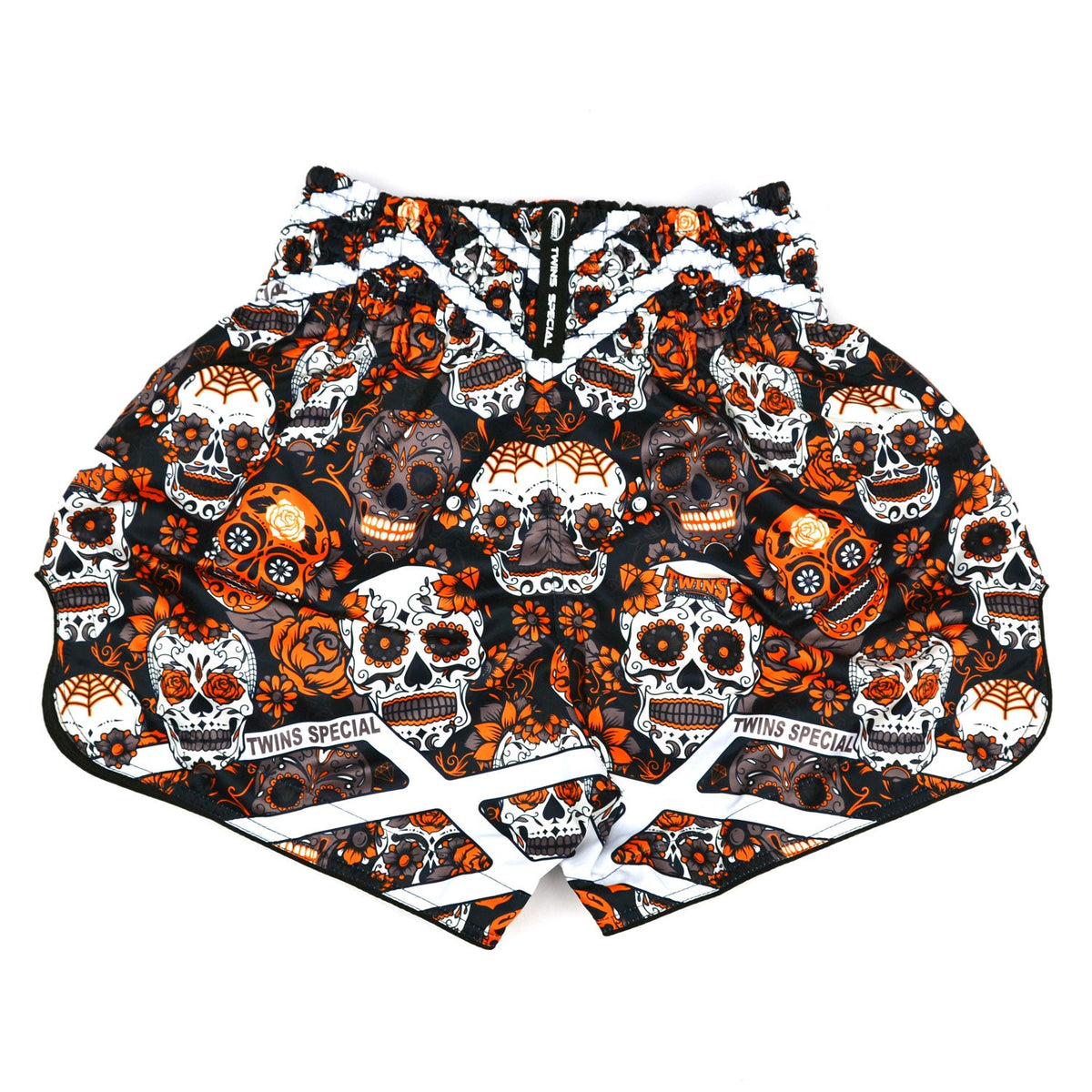 Twins Special Muaythai Shorts - CALAVERAS Orange