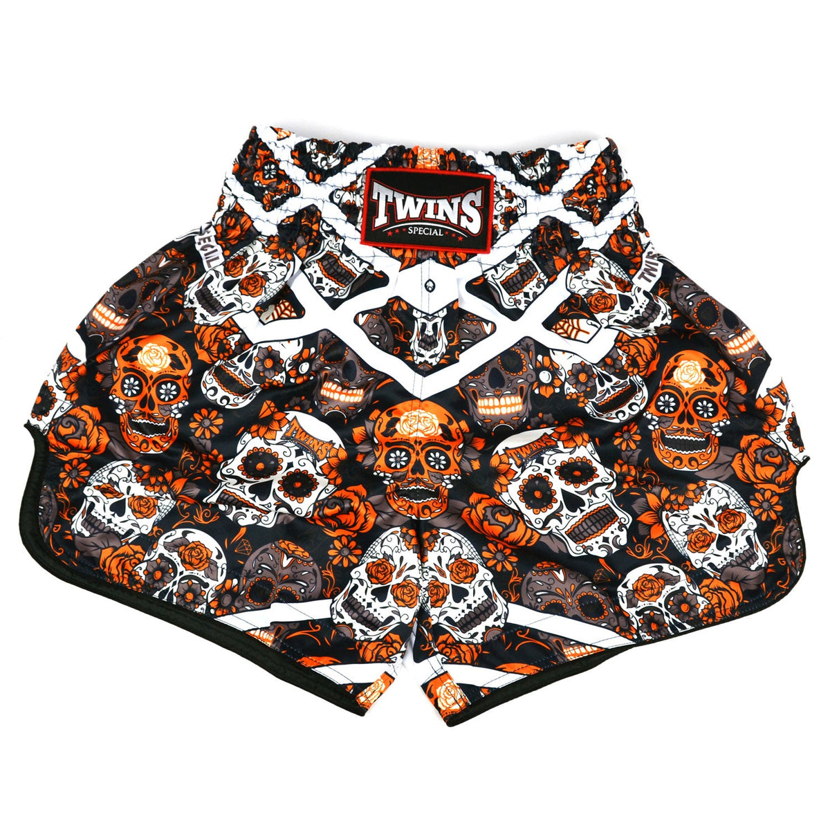 Twins Special Muaythai Shorts - CALAVERAS Orange